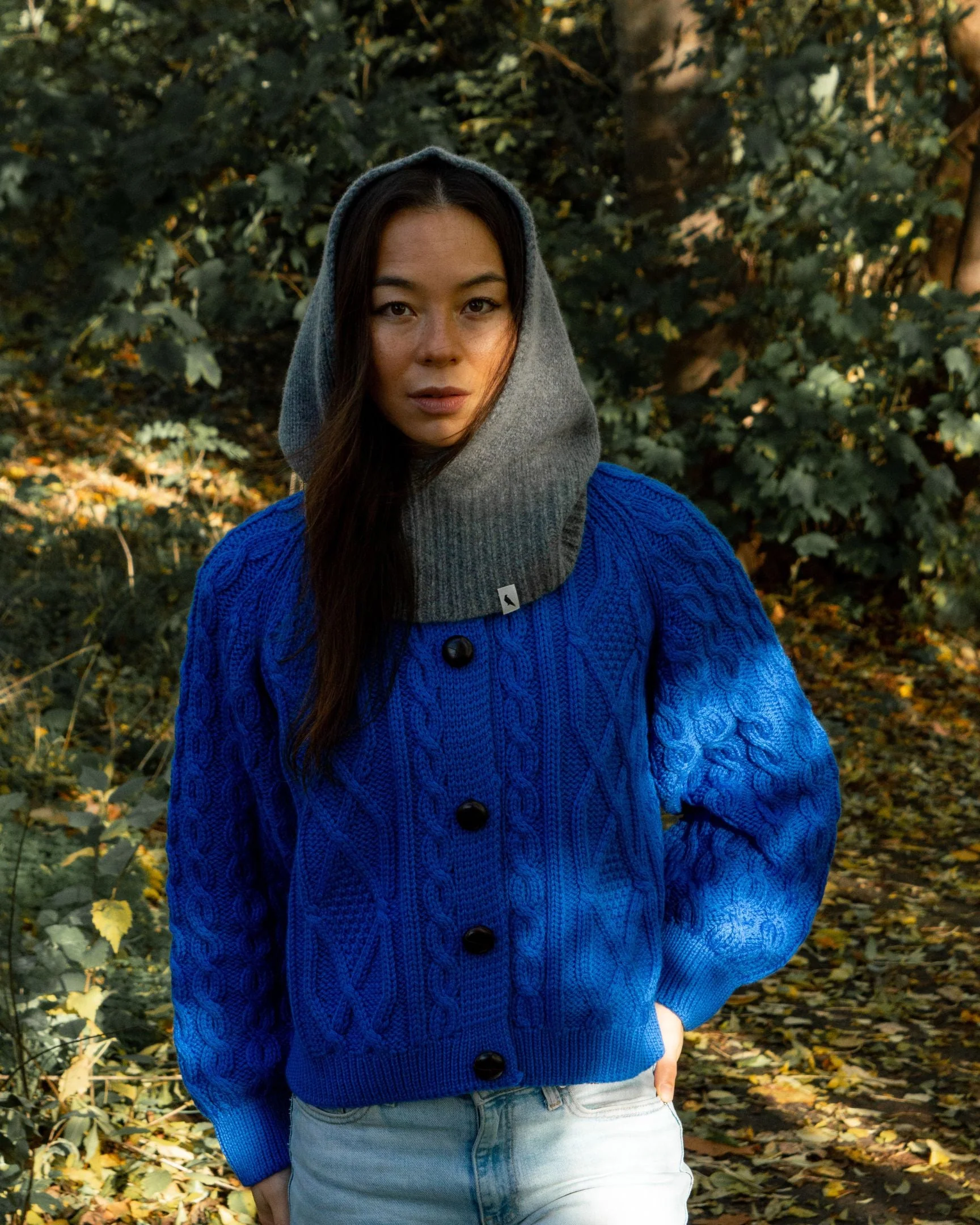 Avening Knitted Hood - Image 2