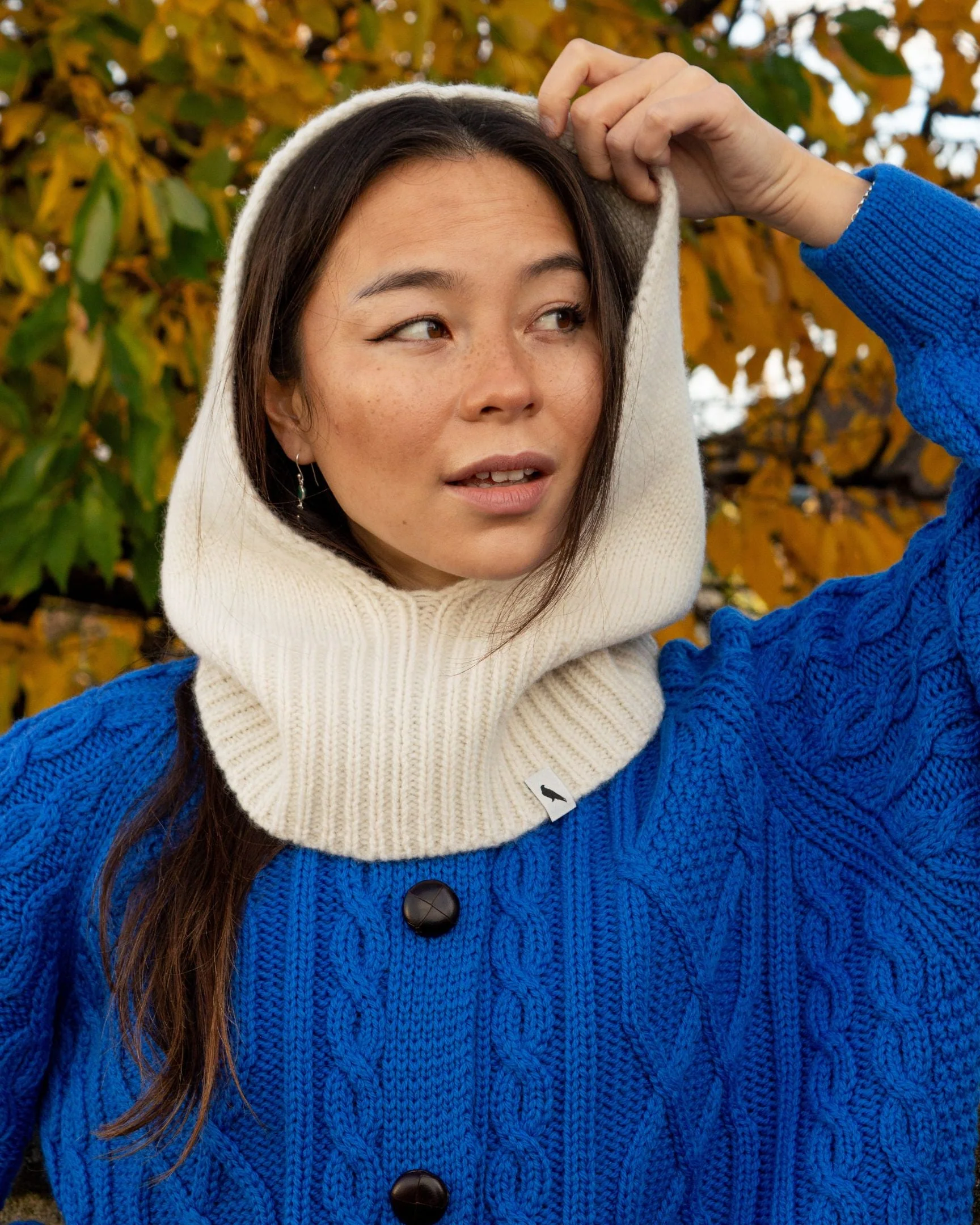 Avening Knitted Hood - Image 3