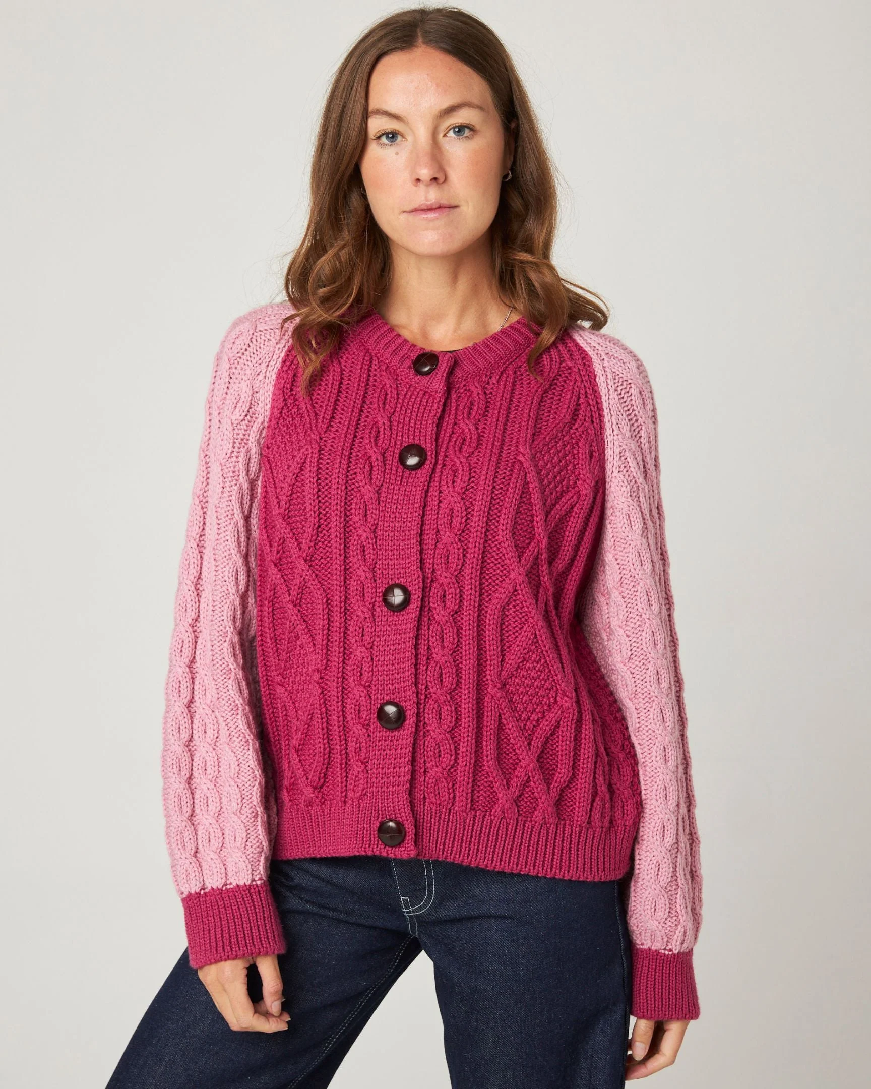 Beckett Cable Knit Cardigan - Image 4