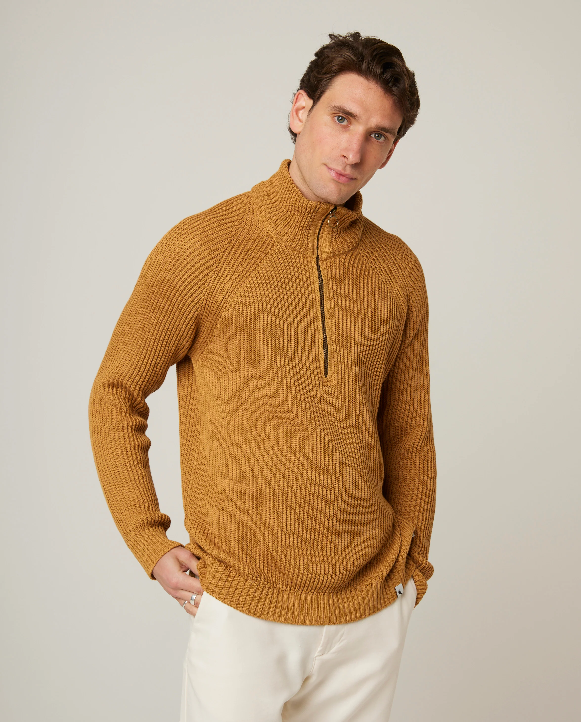 Felix Quarter Zip Jumper - Image 4