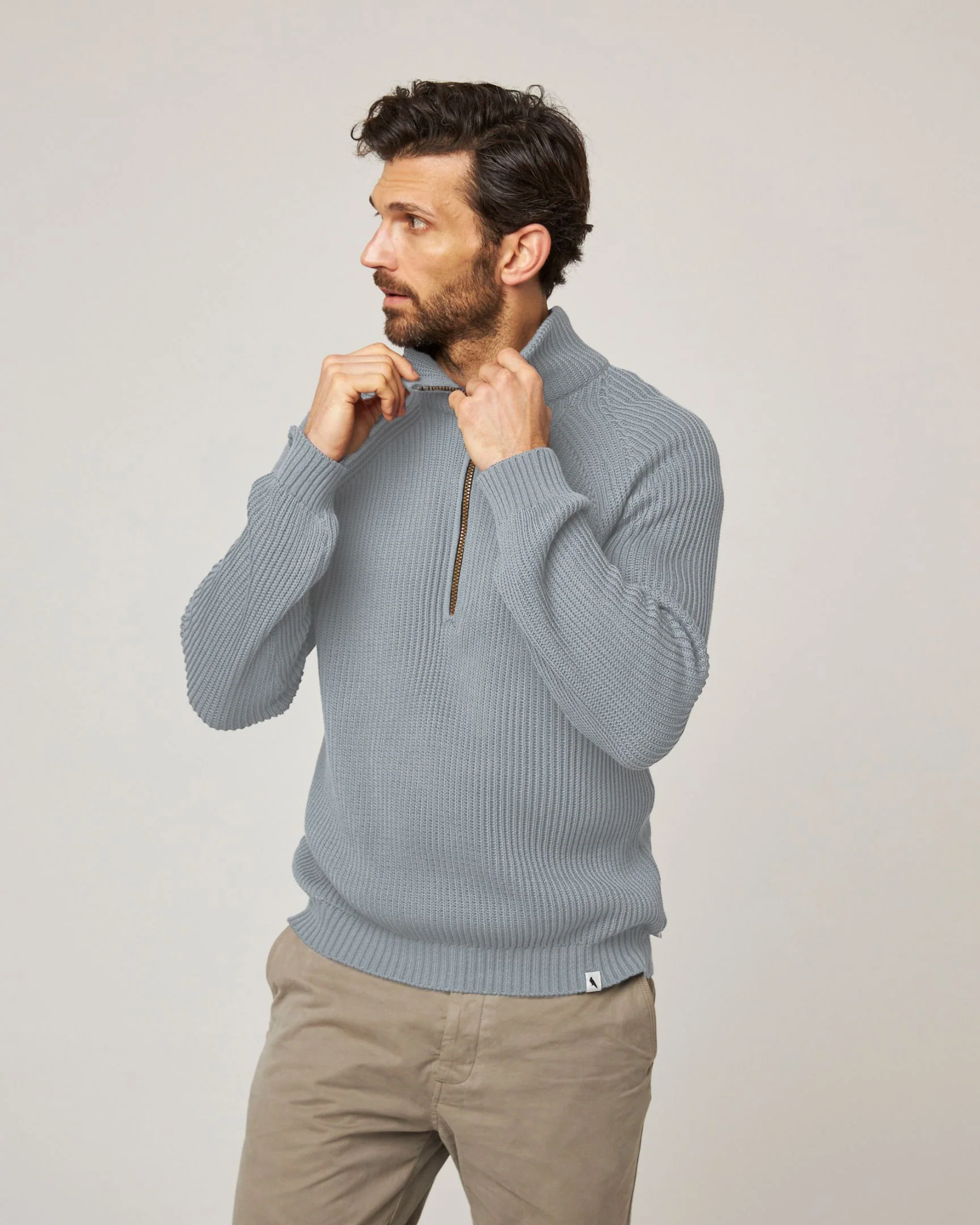 Felix Quarter Zip Jumper - Image 5