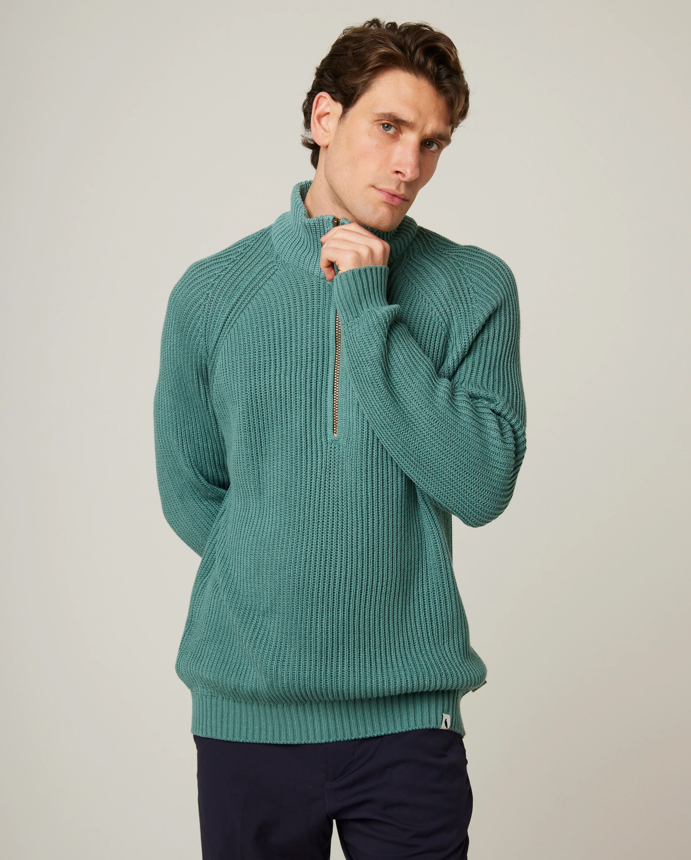 Felix Quarter Zip Jumper - Image 6
