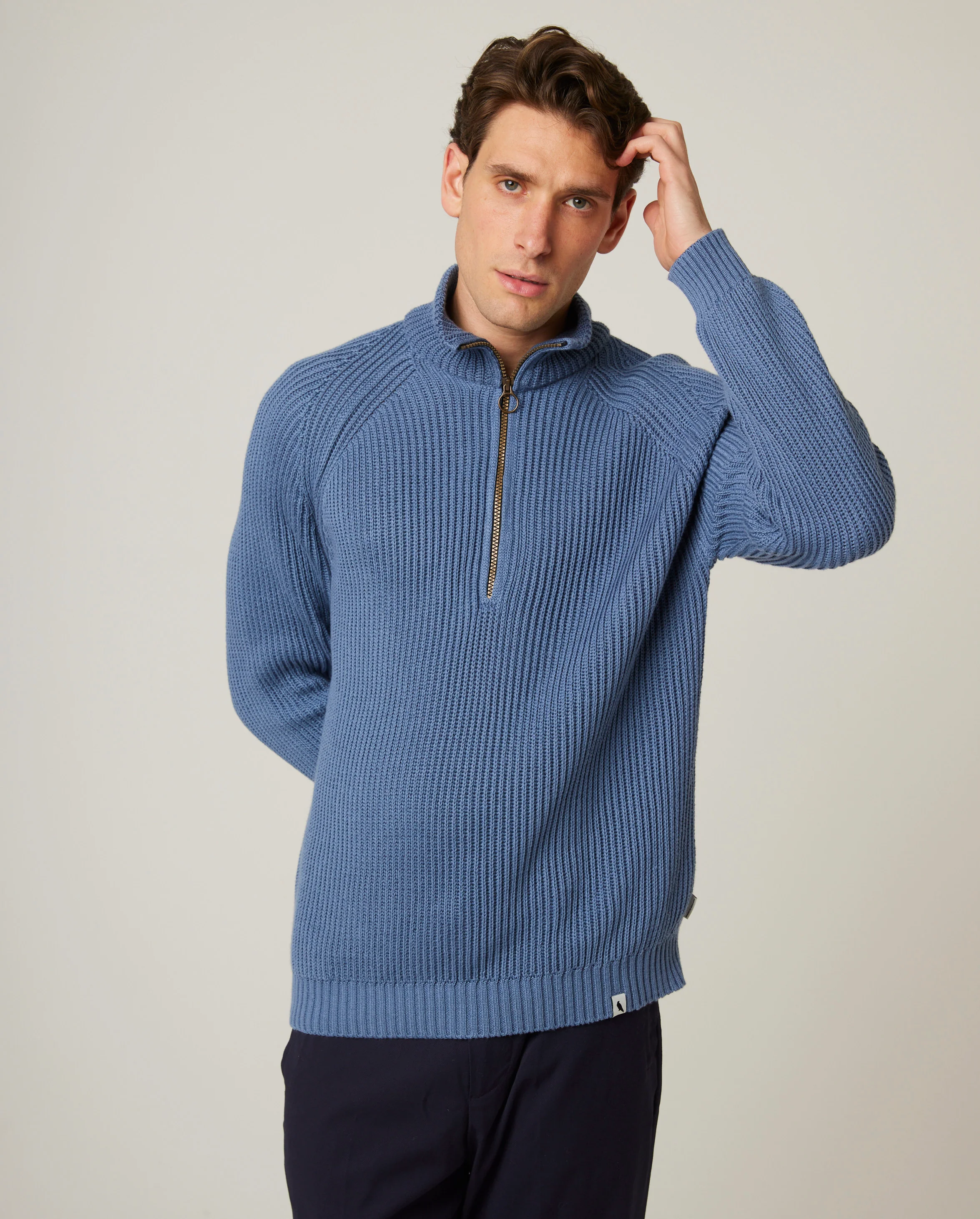 Felix Quarter Zip Jumper - Image 7