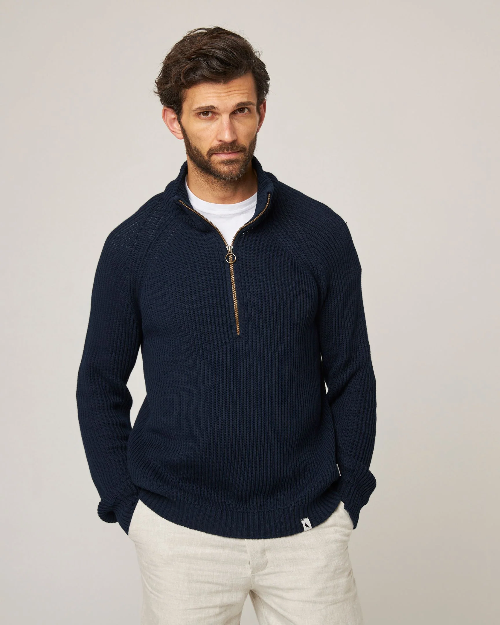 Felix Quarter Zip Jumper - Image 9