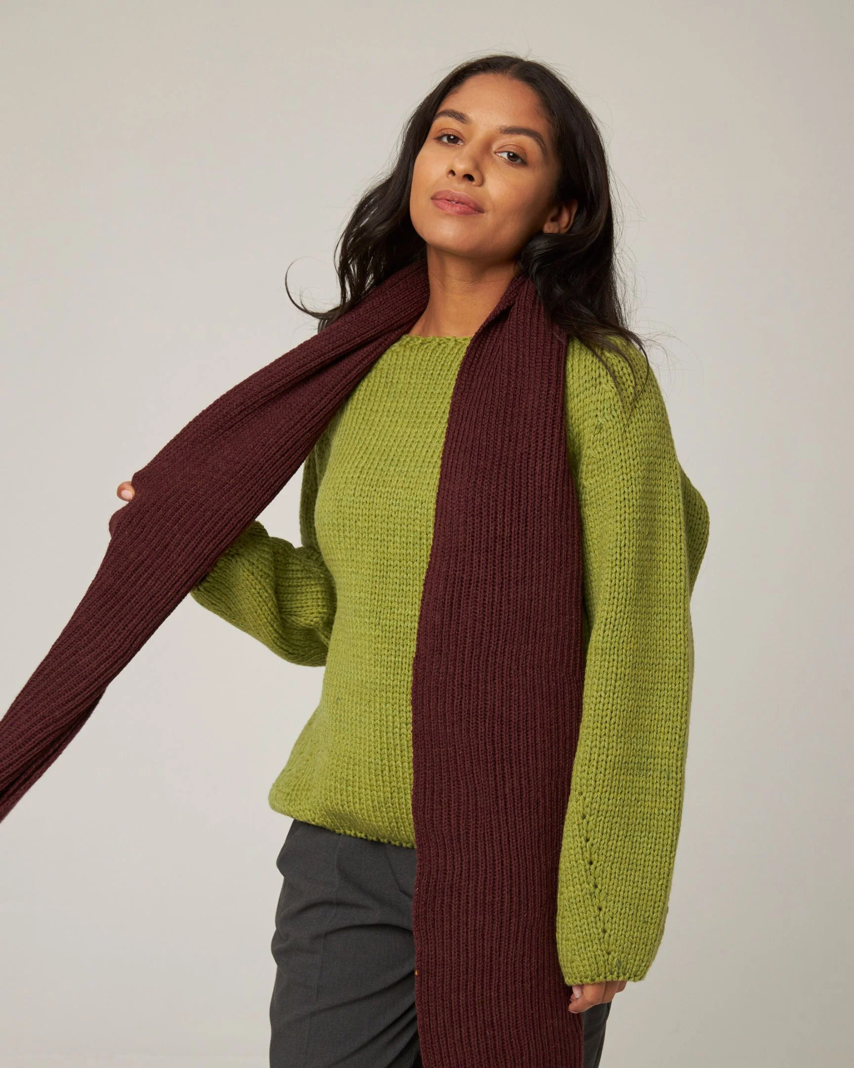 Porter Ribbed Scarf - Image 4