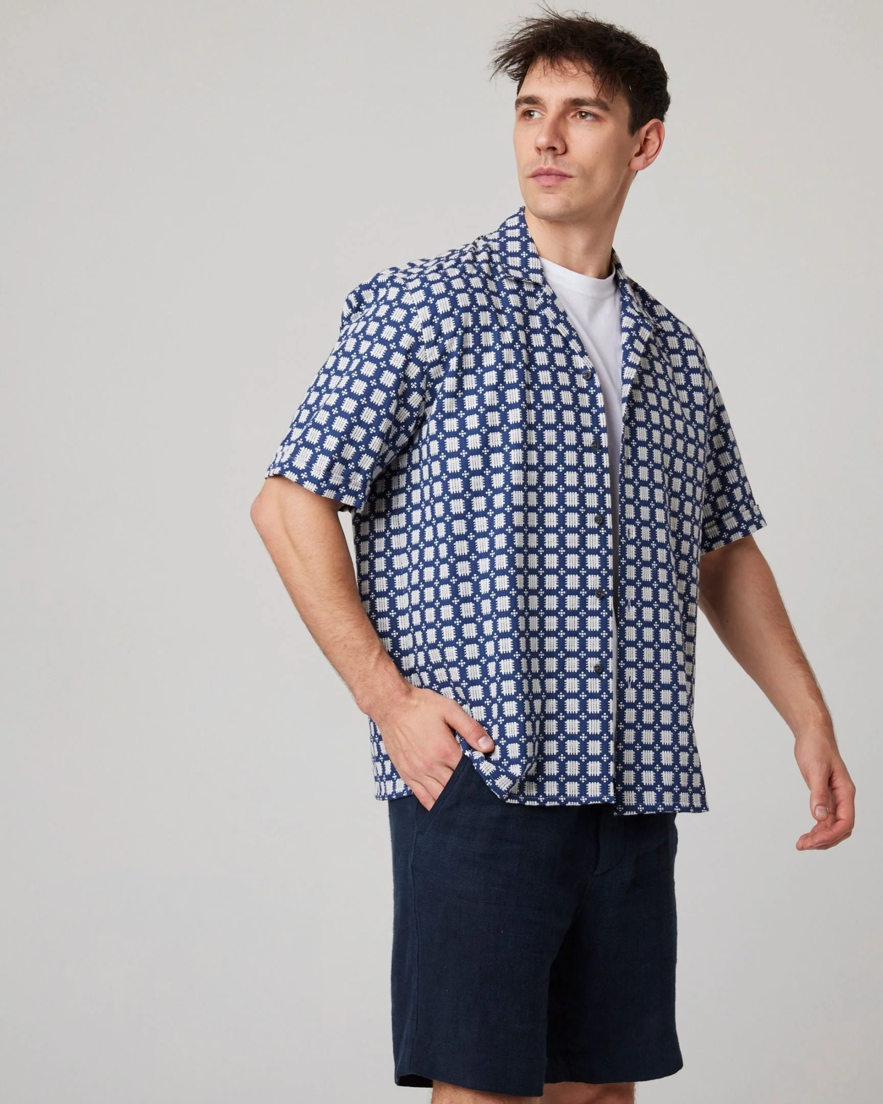 Quay Cuban Collar Shirt - Image 6
