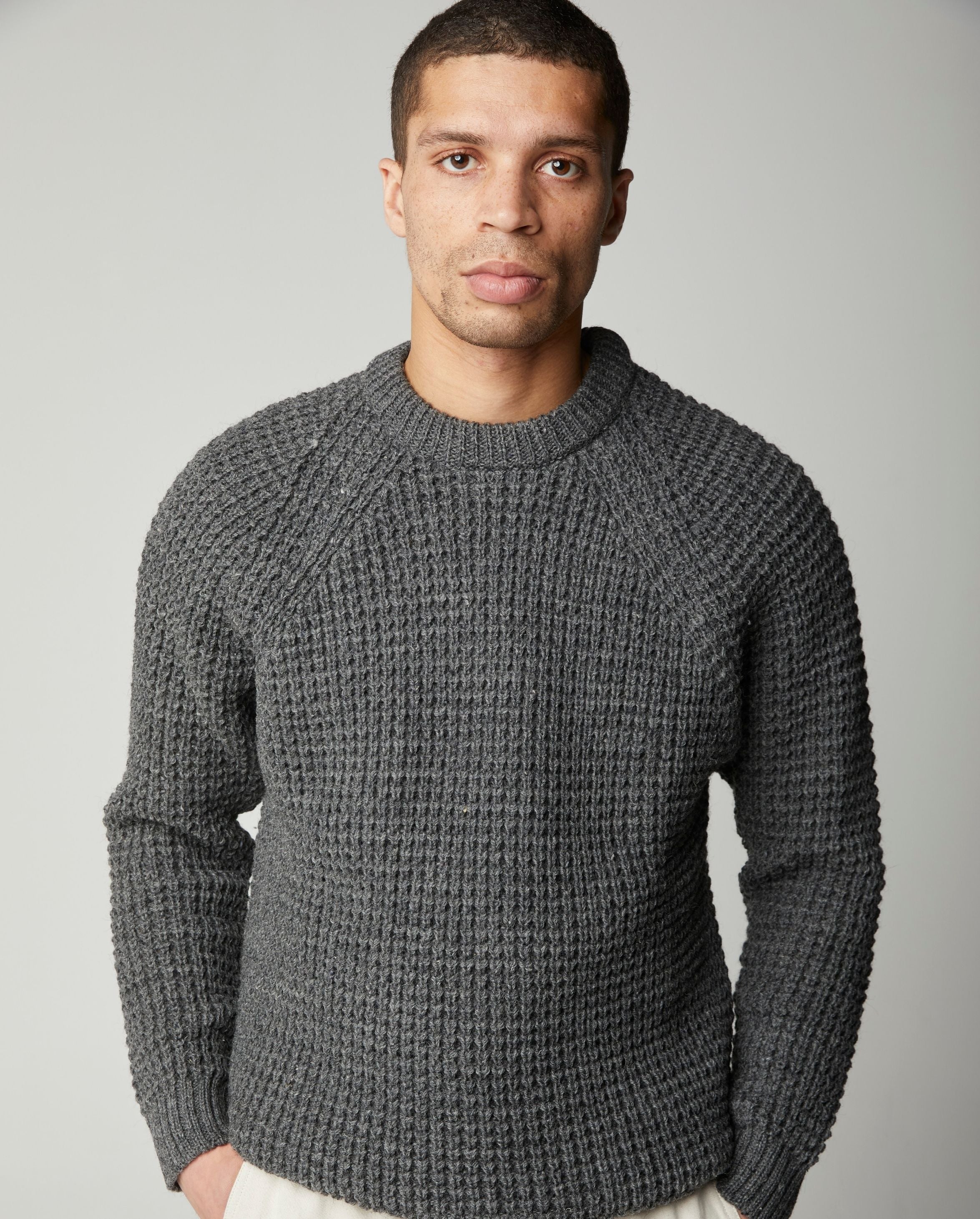 Waffle Crew Jumper - Image 11