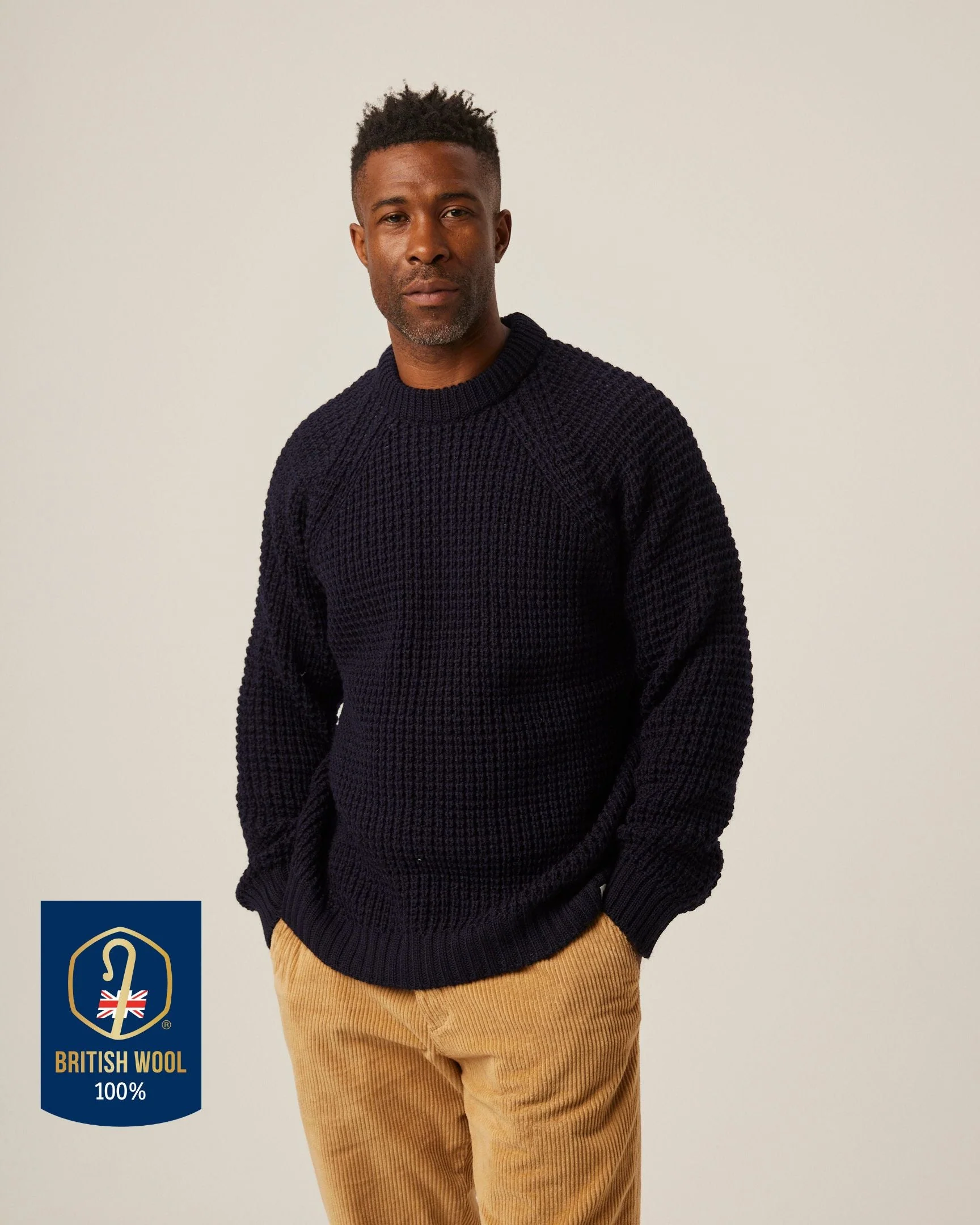 Waffle Crew Jumper - Image 4