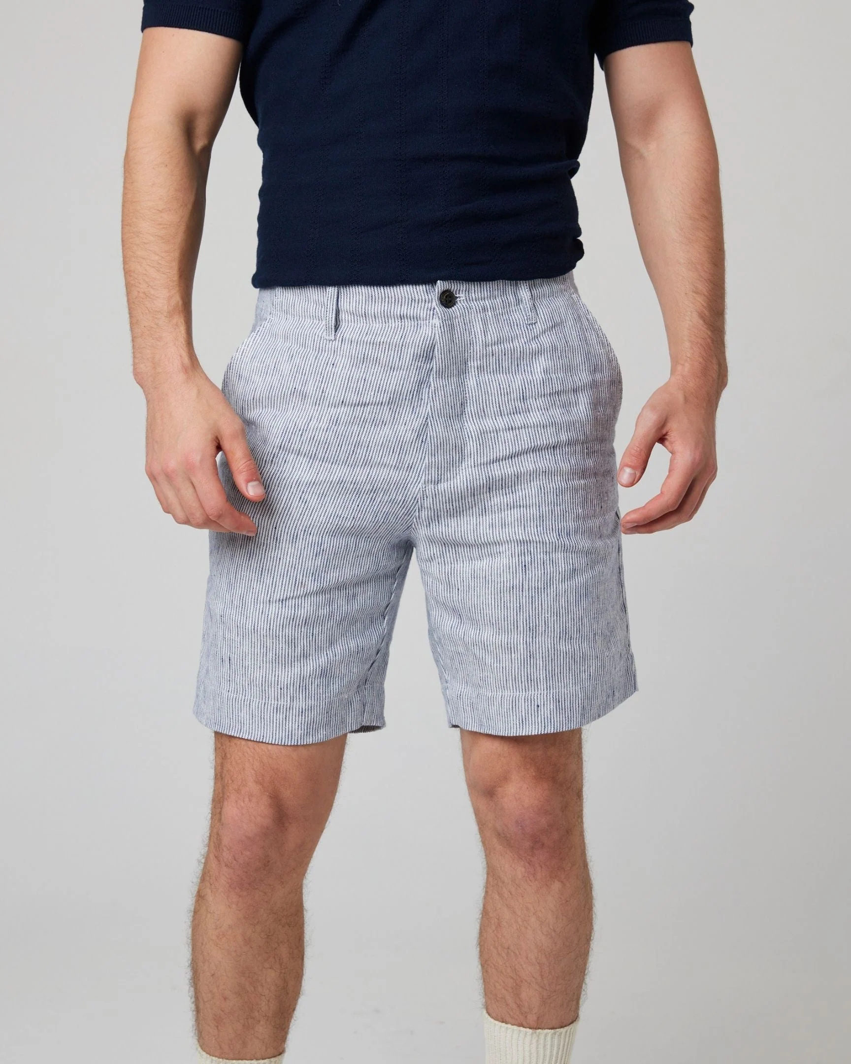 Windsor Linen Shorts - Image 3
